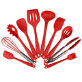 10-Piece Non-Stick Silicone Kitchen Utensil Set