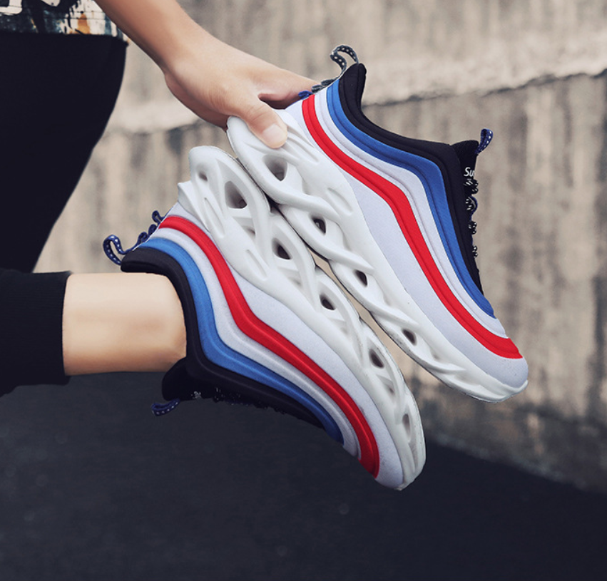 Casual and Running Sneakers with Mesh Design