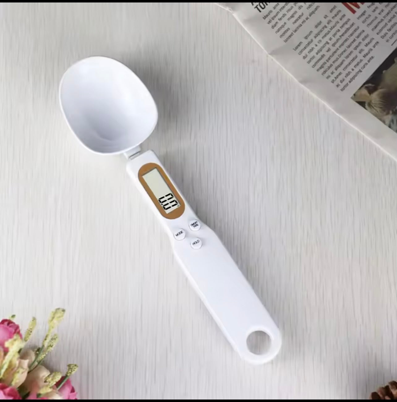 1pcs Electronic Measuring Spoon Scale Kitchen Tools Portable Electronic Scale LCD Digital Measuring Food Digital Spoon Scale