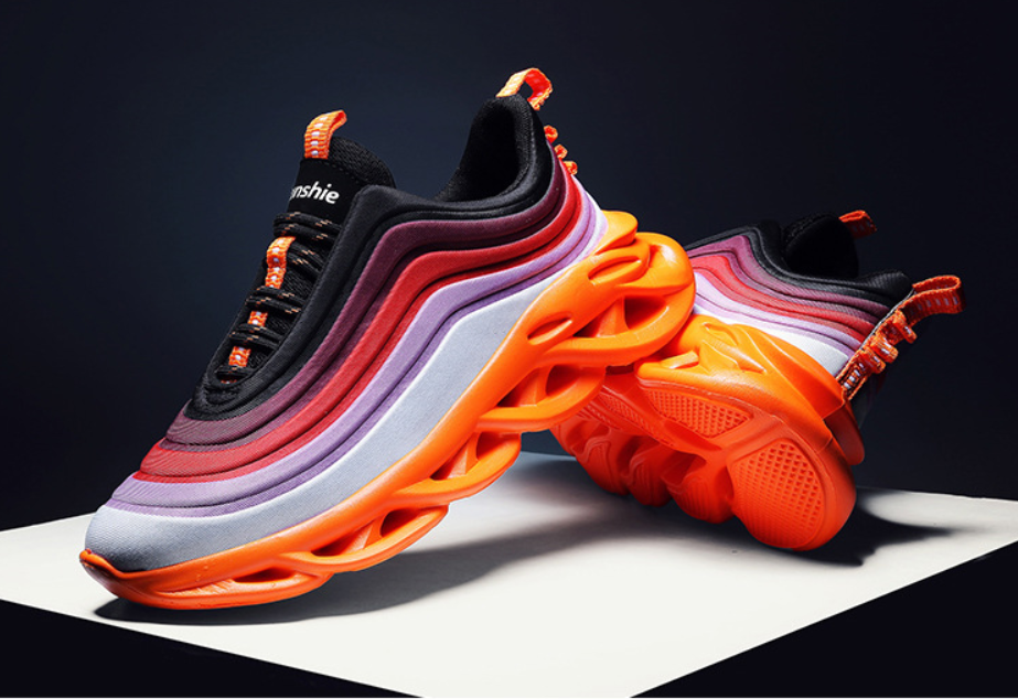 Casual and Running Sneakers with Mesh Design