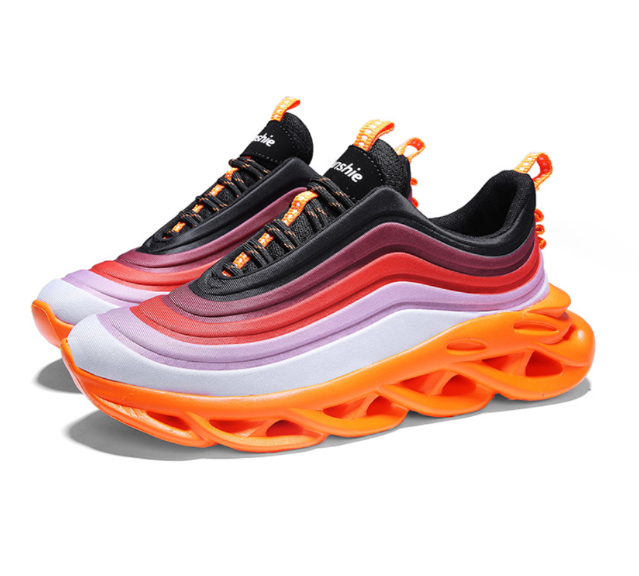 Casual and Running Sneakers with Mesh Design