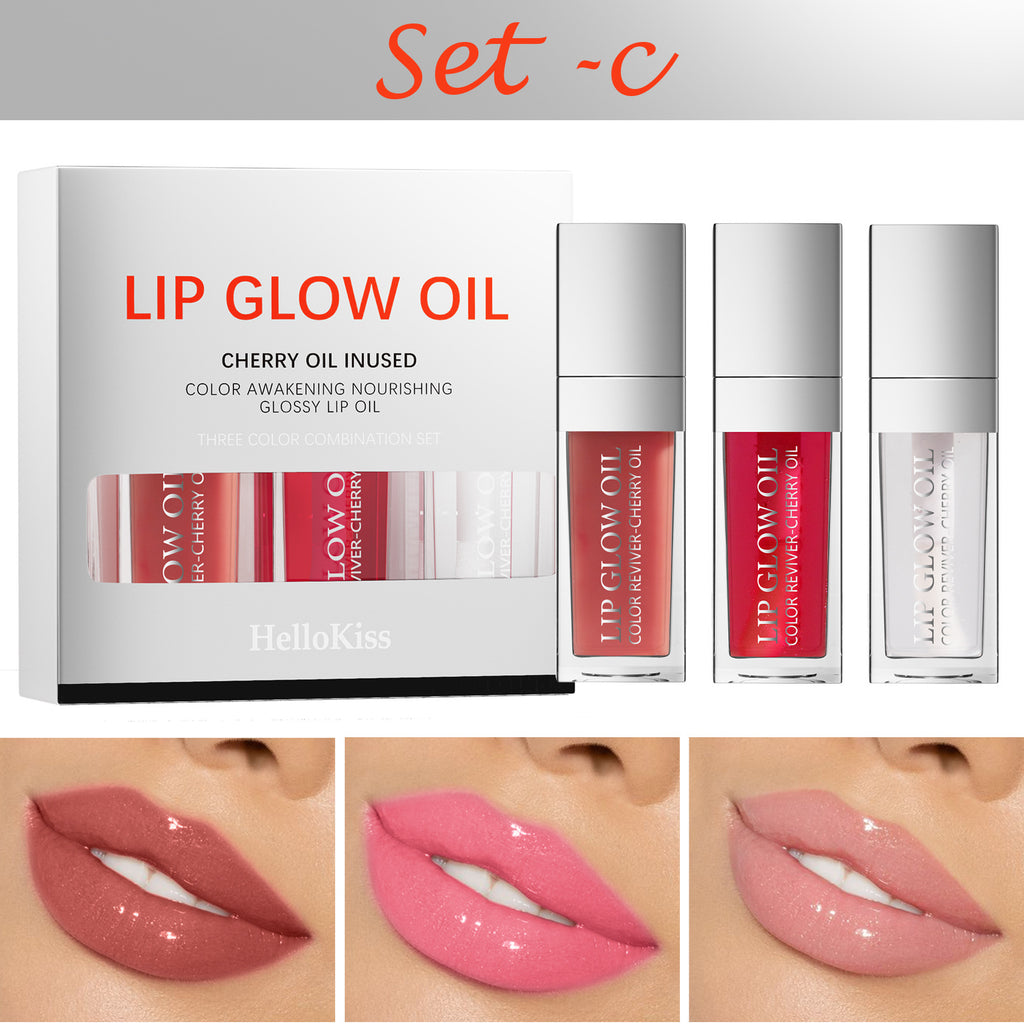 No Stain Lip Gloss Set - Moisturizing and Nourishing