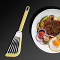 Nonstick Fish Spatula - Thin Silicone Turner for Cooking