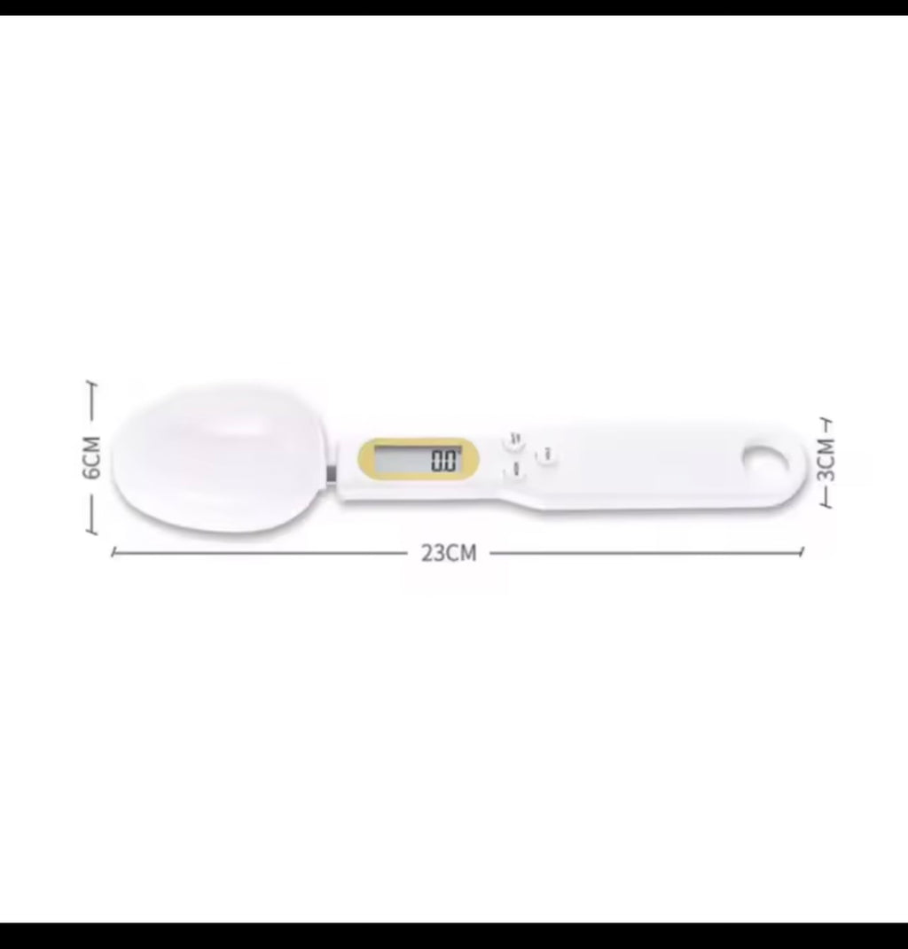 1pcs Electronic Measuring Spoon Scale Kitchen Tools Portable Electronic Scale LCD Digital Measuring Food Digital Spoon Scale