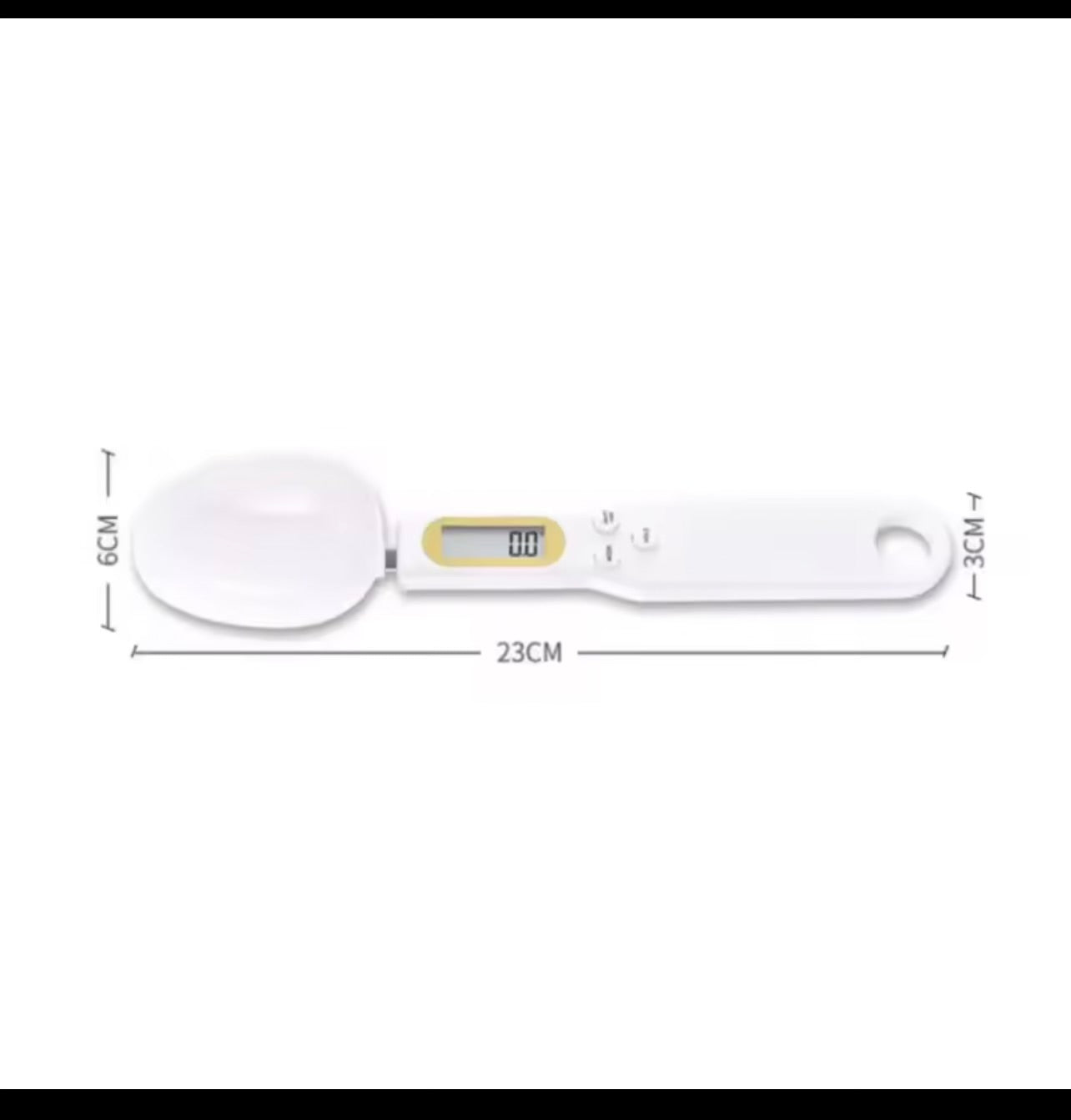 1pcs Electronic Measuring Spoon Scale Kitchen Tools Portable Electronic Scale LCD Digital Measuring Food Digital Spoon Scale