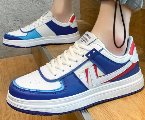 Men's Retro Leather Mid-Top Fashion Sports Shoes