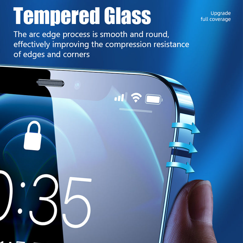 iPhone Case with 9D Tempered Glass for iPhone 12/13/14