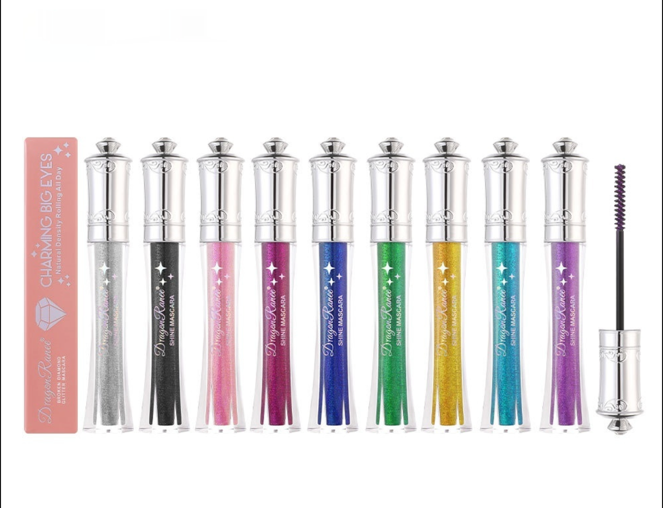 Glitter Waterproof Color Mascara
