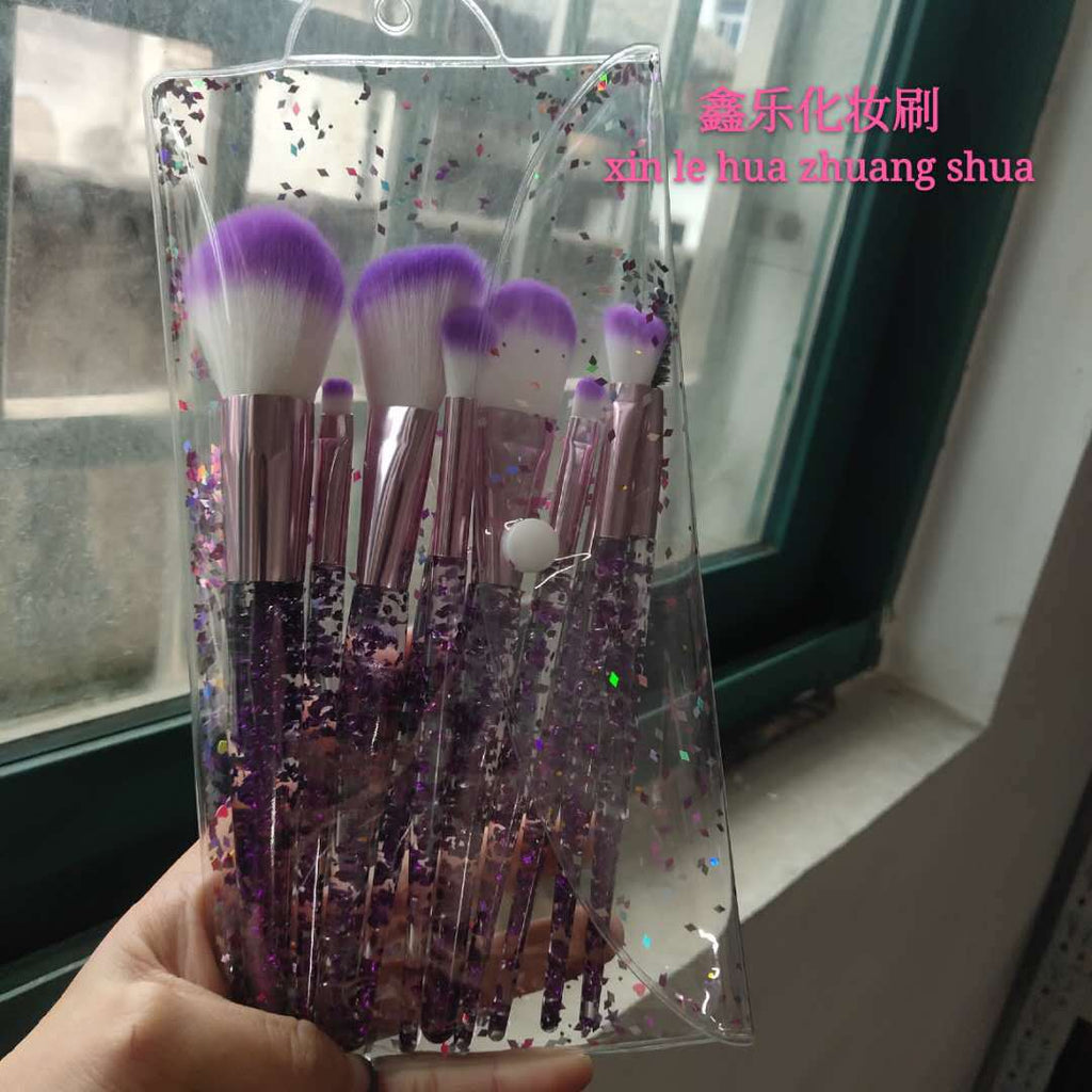10-Piece Makeup Brush Set for Beauty and Blending
