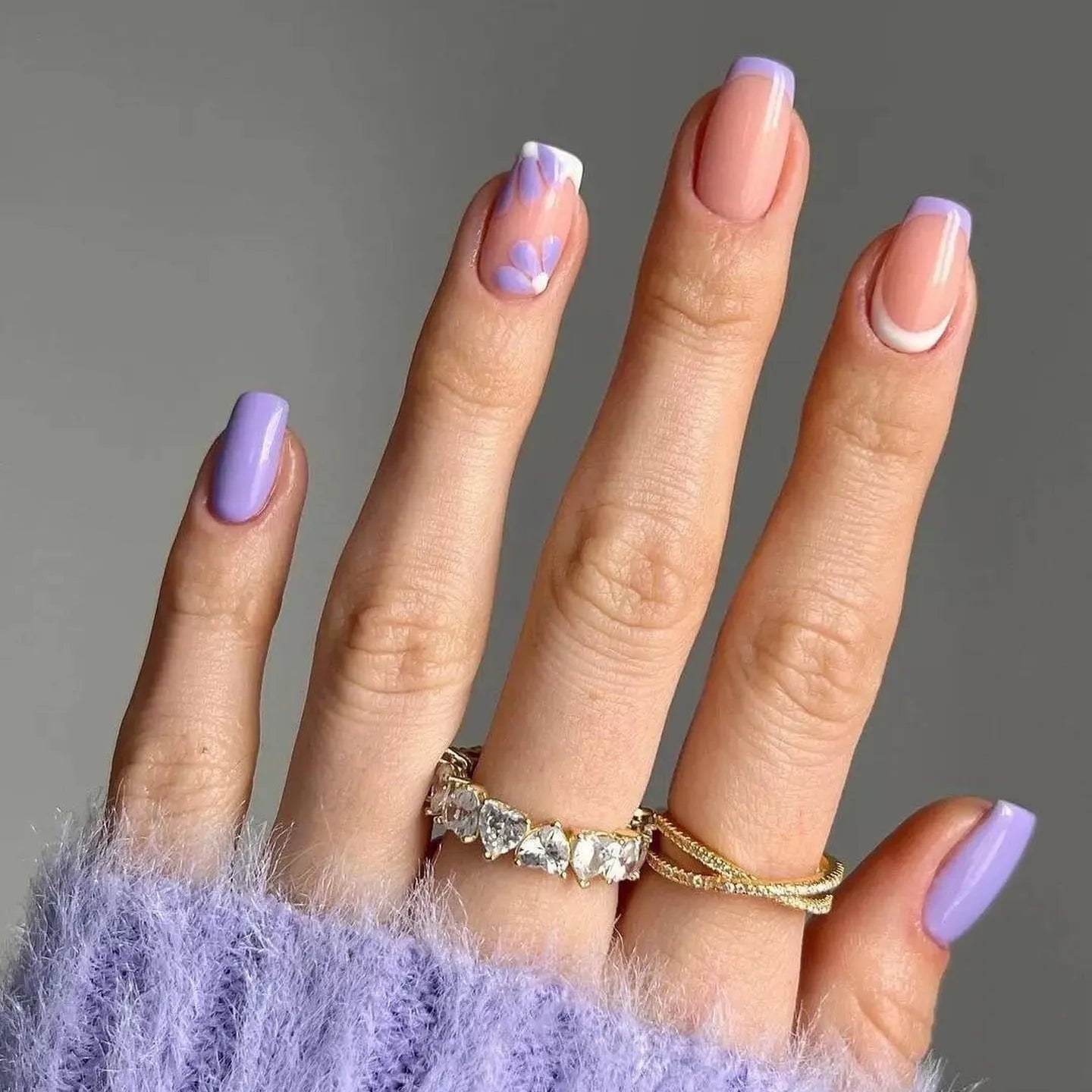 French Fake Nails