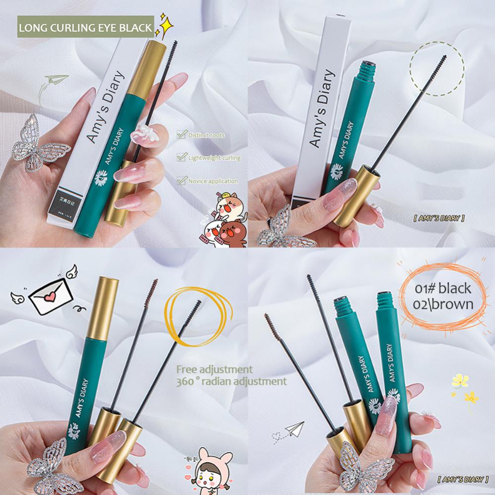 Black Waterproof Mascara for Long-Lasting Natural Lashes