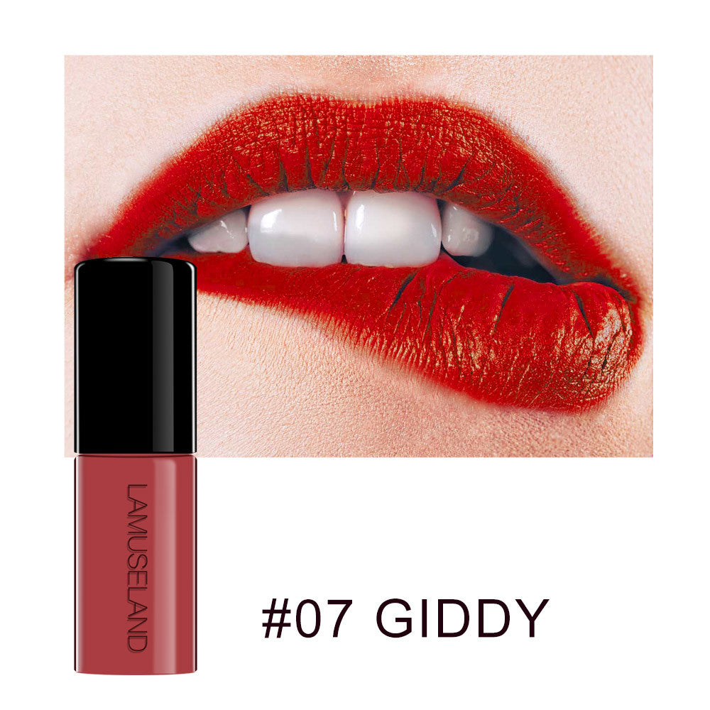 12 Color Waterproof Non-Stick Matte Lip Glaze Set