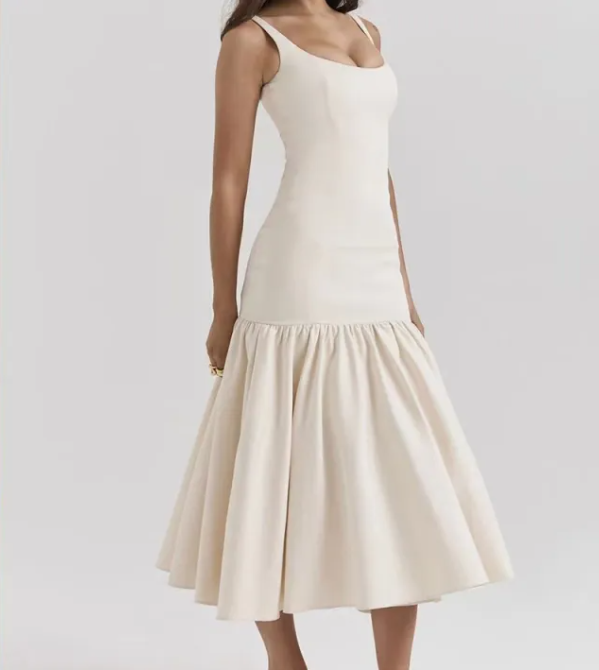 Summer Pleat Fit Dress