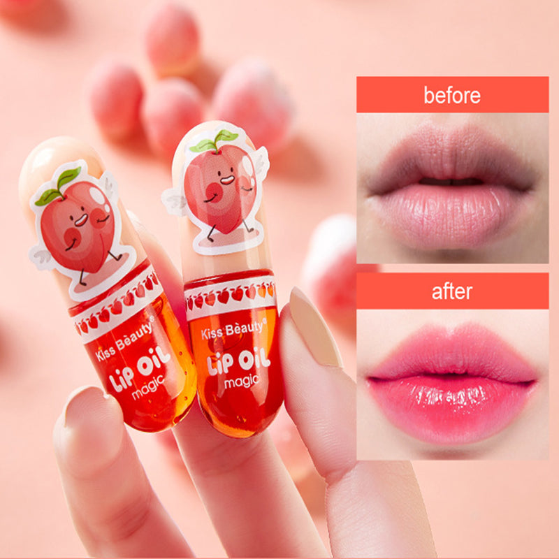 Color-Changing Lip Glaze - Moisturizing & Non-Stick