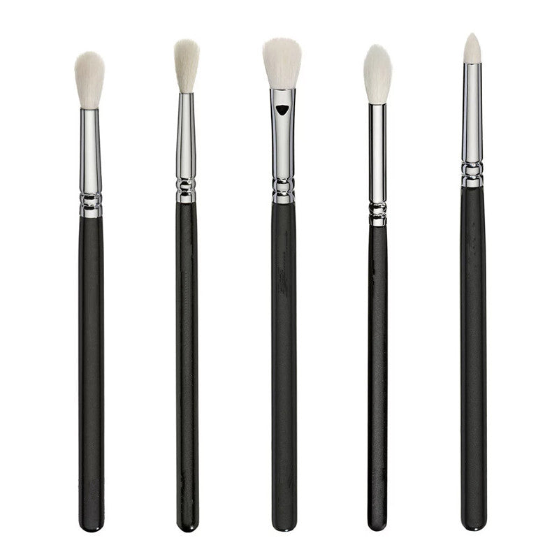 15-Piece Black Makeup Brush Set and Tools