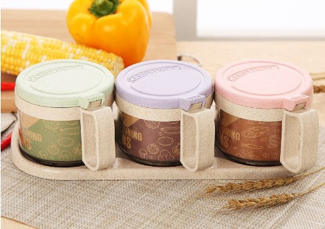 Spice Jar Set - Kitchen Utensils and Containers