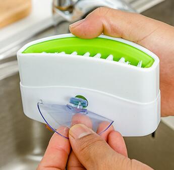 Suction Cup Cleaning Brush for Kitchen Utensils