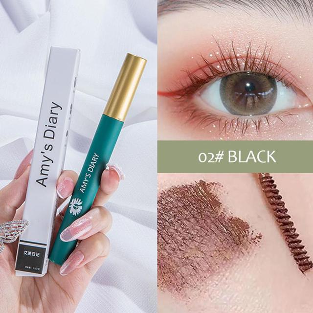 Black Waterproof Mascara for Long-Lasting Natural Lashes