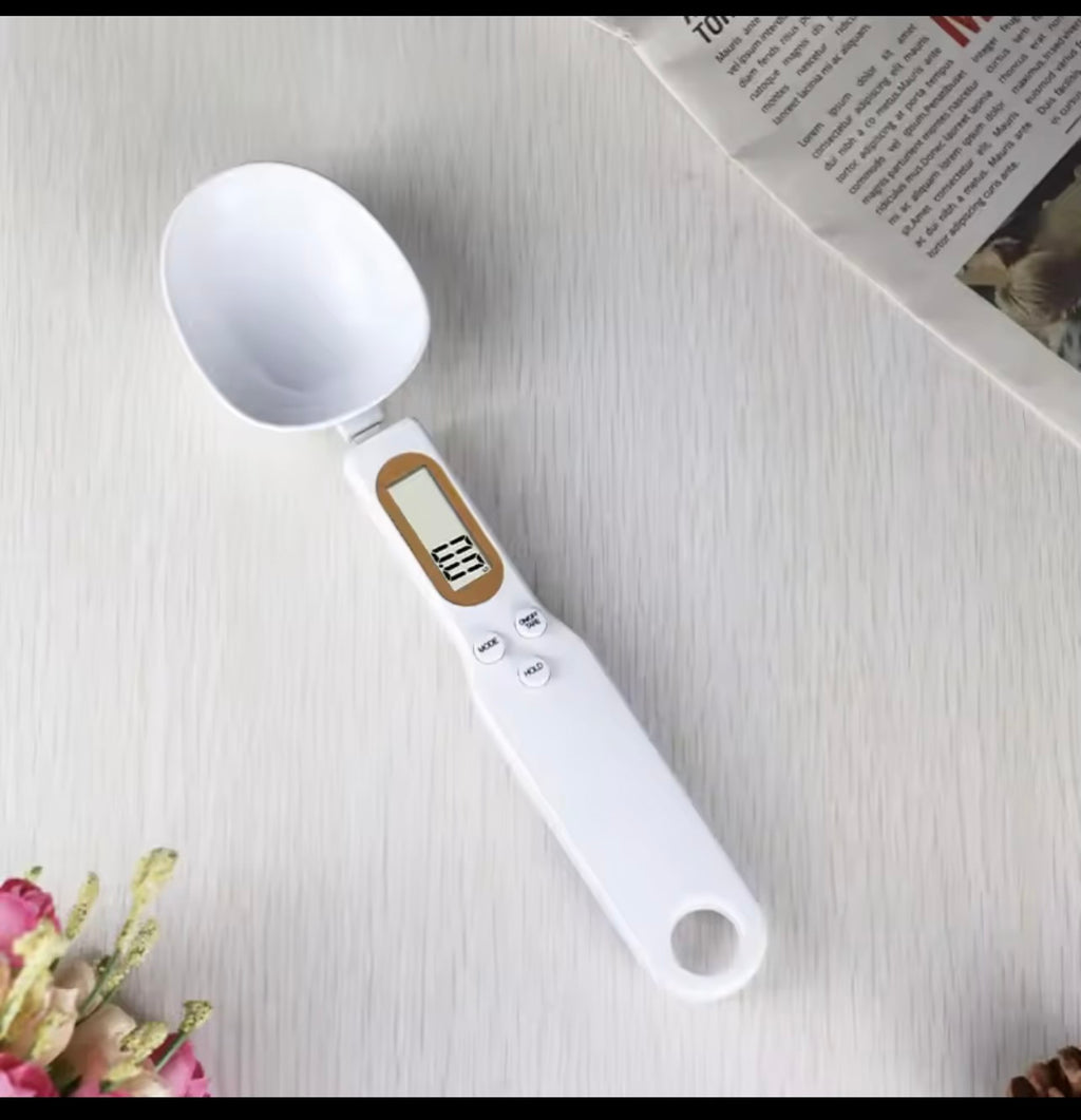 1pcs Electronic Measuring Spoon Scale Kitchen Tools Portable Electronic Scale LCD Digital Measuring Food Digital Spoon Scale