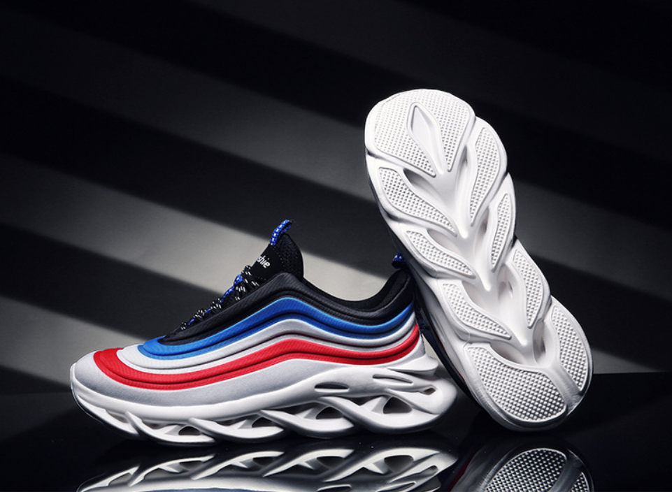 Casual and Running Sneakers with Mesh Design