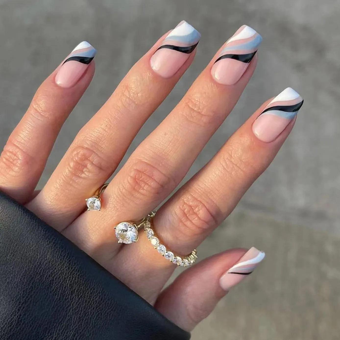 French Fake Nails