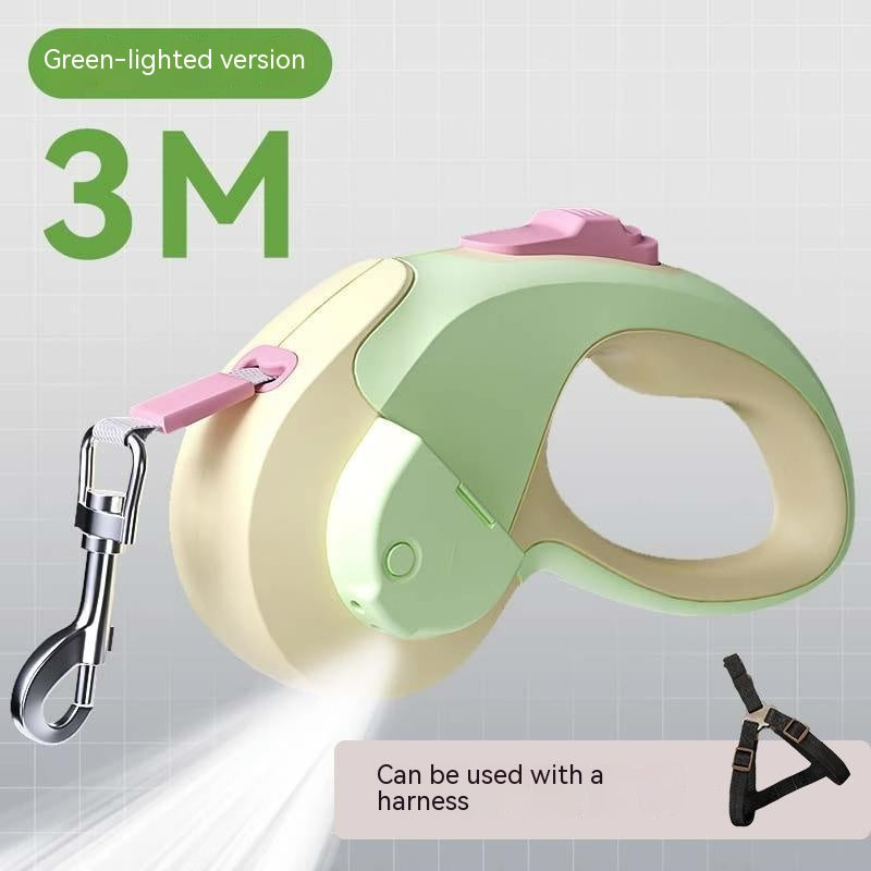 Retractable Luminous Automatic Pet Leash for Outings