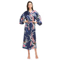 Peacock Long Robe for Women - Stylish Home Wear
