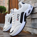 Men's Stylish Black Waterproof Casual Sneakers