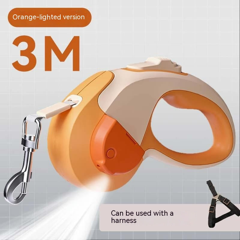 Retractable Luminous Automatic Pet Leash for Outings