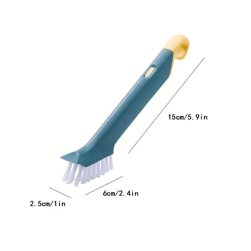 2-in-1 Cooktop Brush with Tweezers for Kitchen Cleaning
