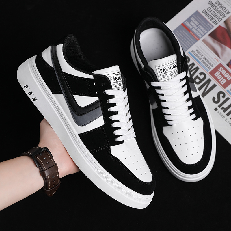 Men's Versatile White Sports Sneakers – Casual & All-Occasion