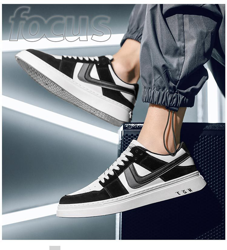 Men's Versatile White Sports Sneakers – Casual & All-Occasion