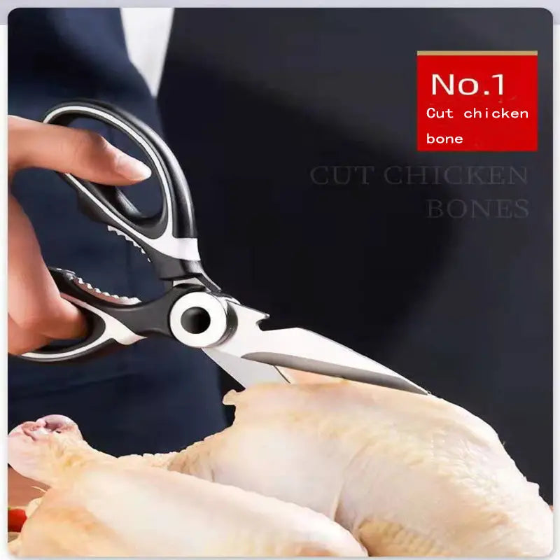 Heavy Duty Kitchen Scissors Set for Food Prep (1 Piece)