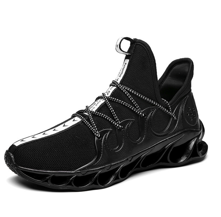 Men's Summer Casual Running Shoes - Breathable Knit Sneakers