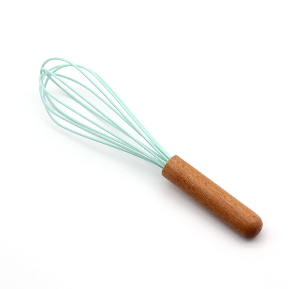 Wooden Handle Silicone Kitchen Utensil Set (11 Pieces)