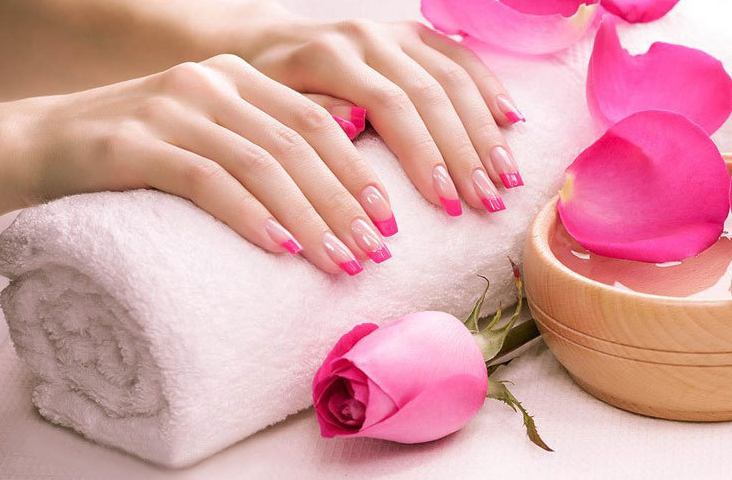 French Long Fake Nails for Nail Art (Full Set)