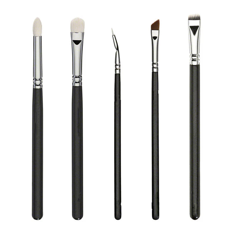 15-Piece Black Makeup Brush Set and Tools