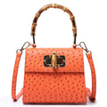 Trapezoid Bamboo Handbag