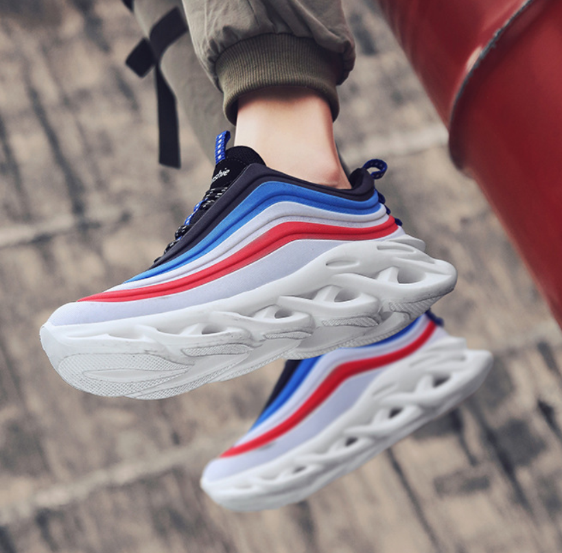 Casual and Running Sneakers with Mesh Design