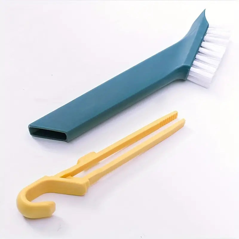2-in-1 Cooktop Brush with Tweezers for Kitchen Cleaning
