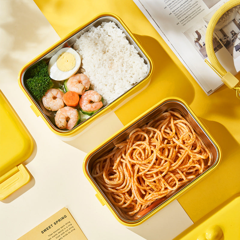 Cute Cartoon Stainless Steel Lunch Box for Work/School