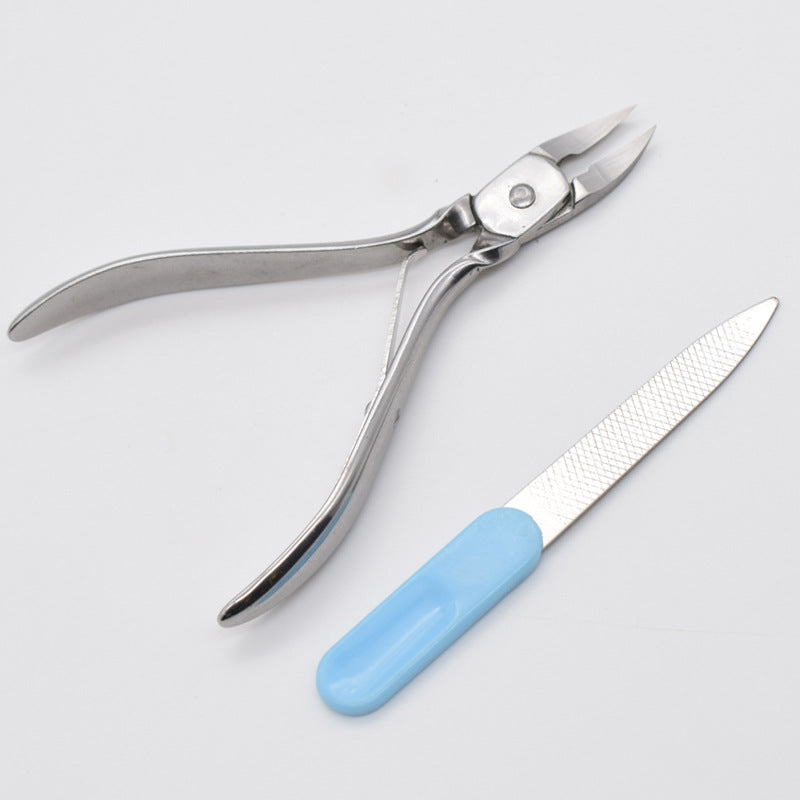 8-in-1 Stainless Steel Double-Sided Foot File Set