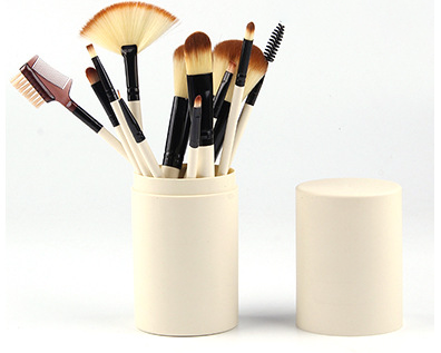 12-Piece Makeup Brush Set and Beauty Tools